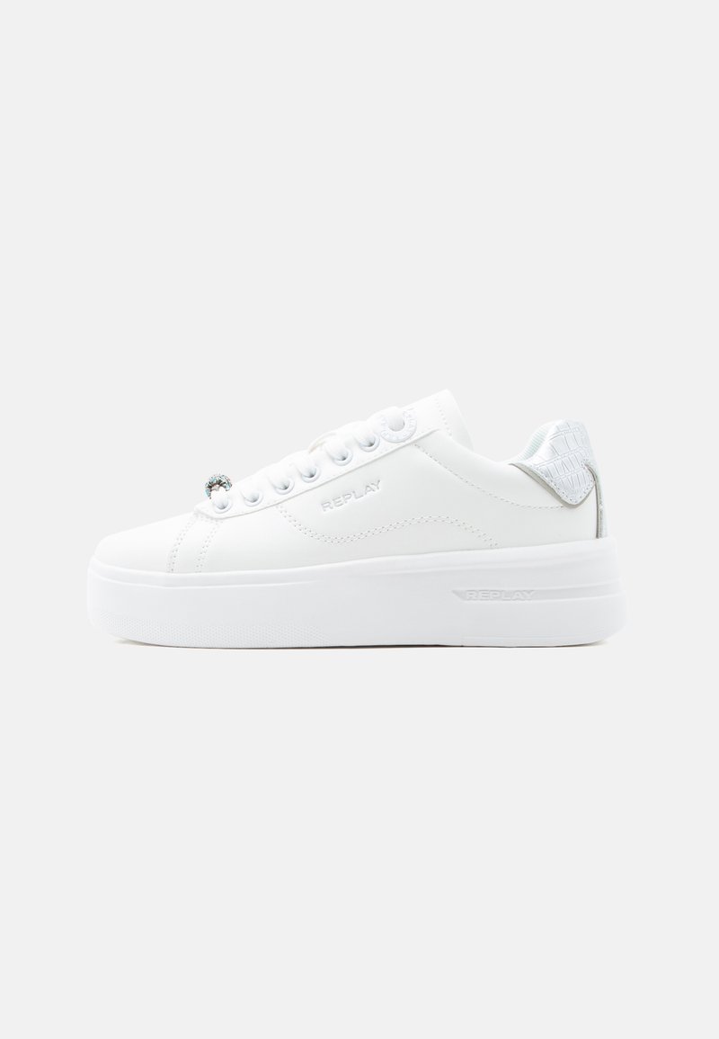 Replay UNIVERSITY Sneaker Low White wei Zalando at replay-university-sneaker-low-white-wei-zalando-at