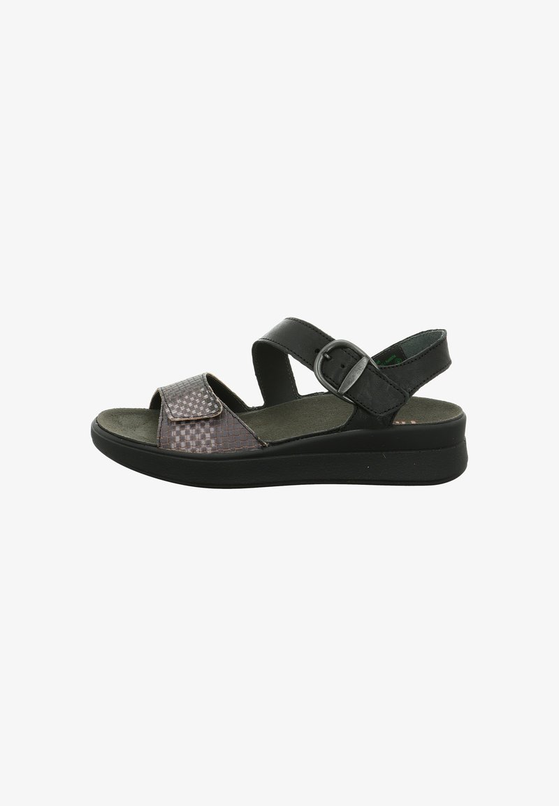 Think! MEGGIE - Sandalen met sleehak - schwarz kombi