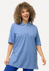 Ulla Popken MANCHES COURTES - Polotričko - cloud blue