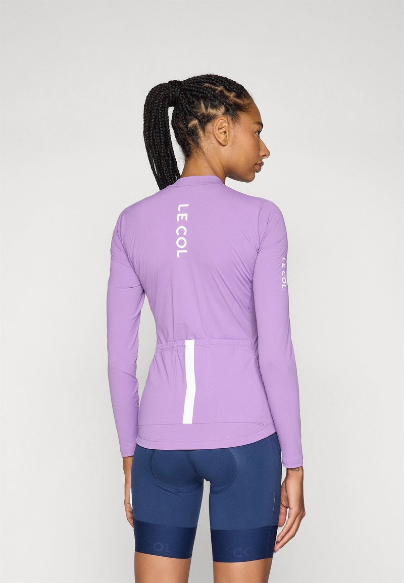 Le Col WOMENS PRO LONG SLEEVE Maglia da ciclista orchid/lilla
