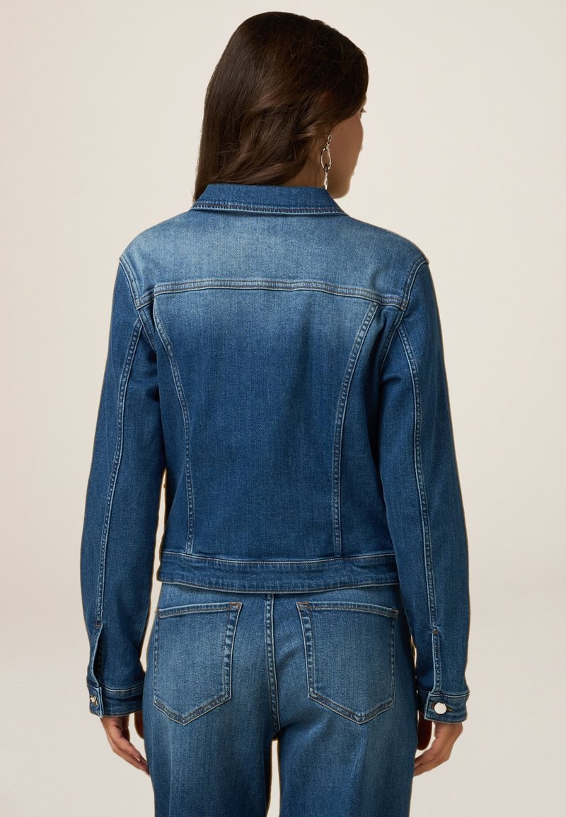 Zalando Jeans Donna Oltre Oltre Giacca Di Jeans Blu - Main Image