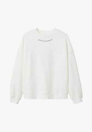 REGRET - Sweatshirt - blanc casse
