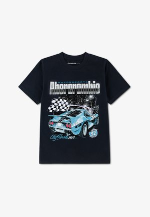 Abercrombie & Fitch, CITY CAR - T-shirt imprimé - anf anthracite