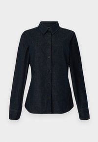 SEAMING SHIRT - Blusa com botões - dark blue
