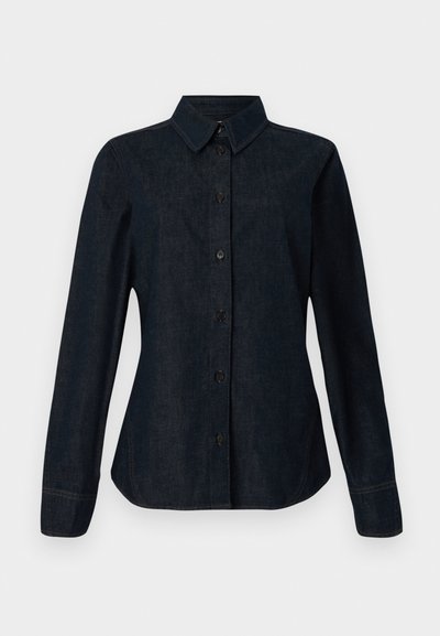 CLOSED SEAMING SHIRT - Košilová halenka  - dark blue