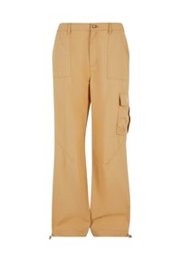 SMALL SIGNATURE WASHED  - Reisitaskuhousut - sand