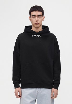 Palm Angels CLASSIC LOGO HOODIE - Sweat à capuche - black/off-white