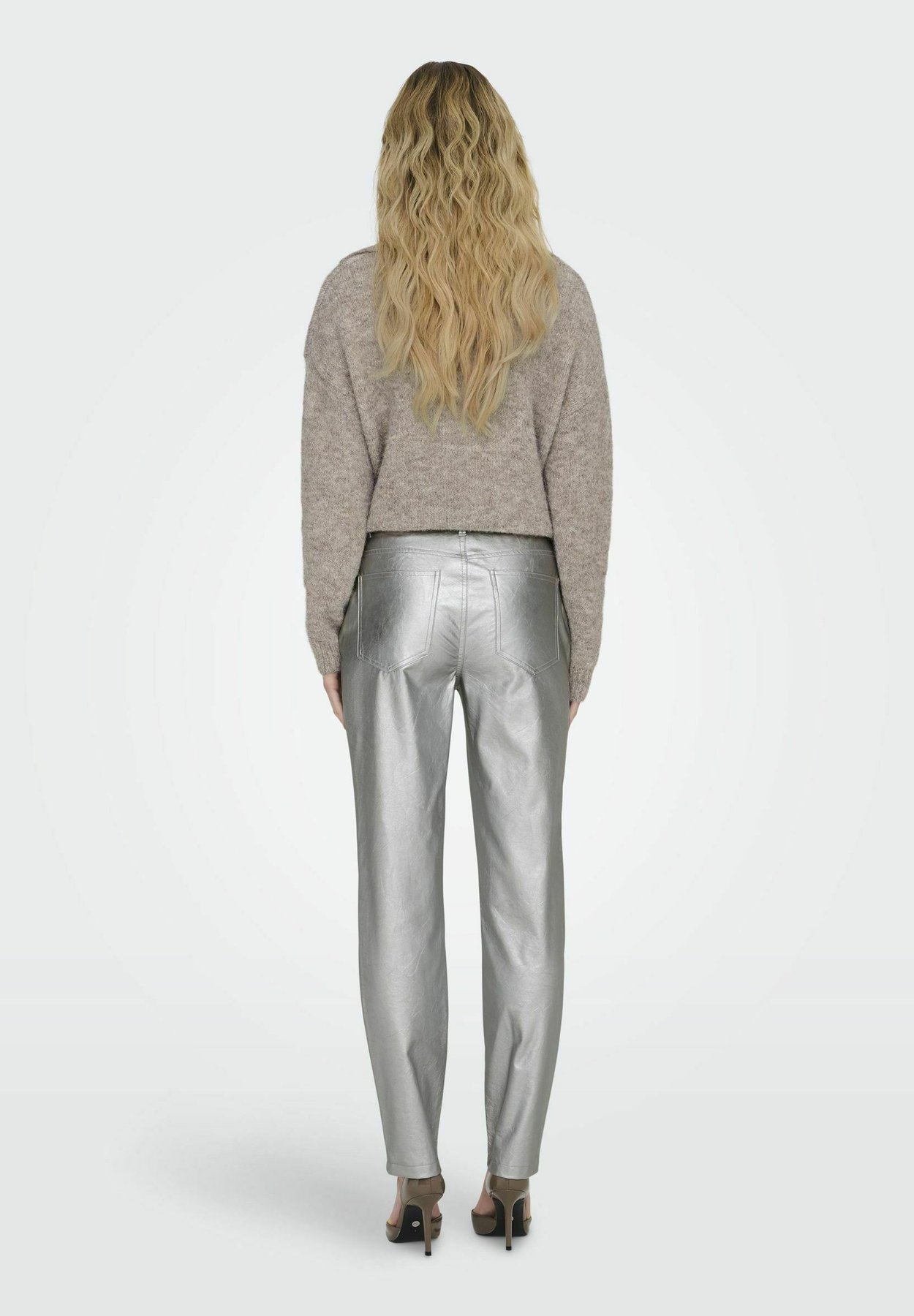 Faux-leather ONLEMILY Straight Fit