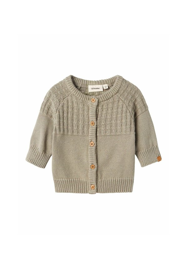 LANGARM - Strickjacke - forest fog