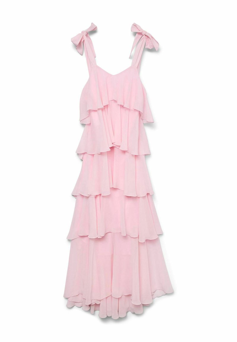 mini light pink dresses Marbelle Pink Mini Dress - 12