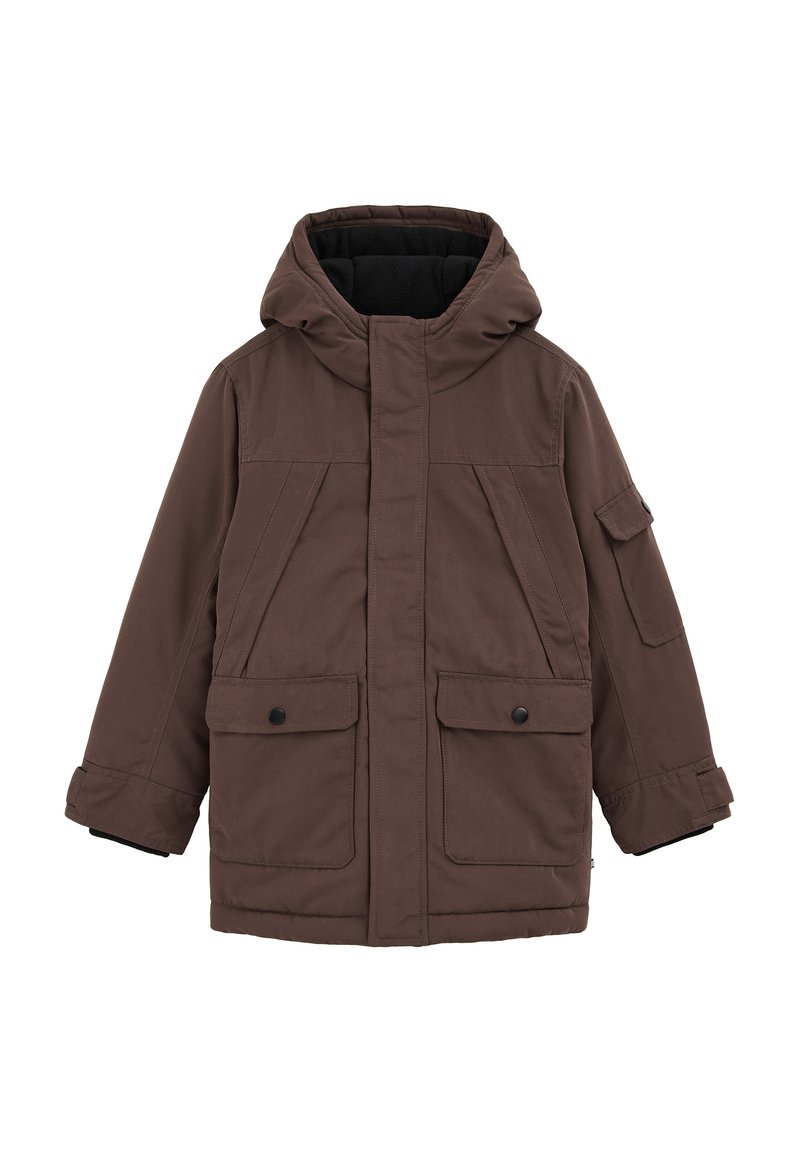 WE Fashion BLUE RIDGE - Parka - dark brown/marrón oscuro - Zalando.es
