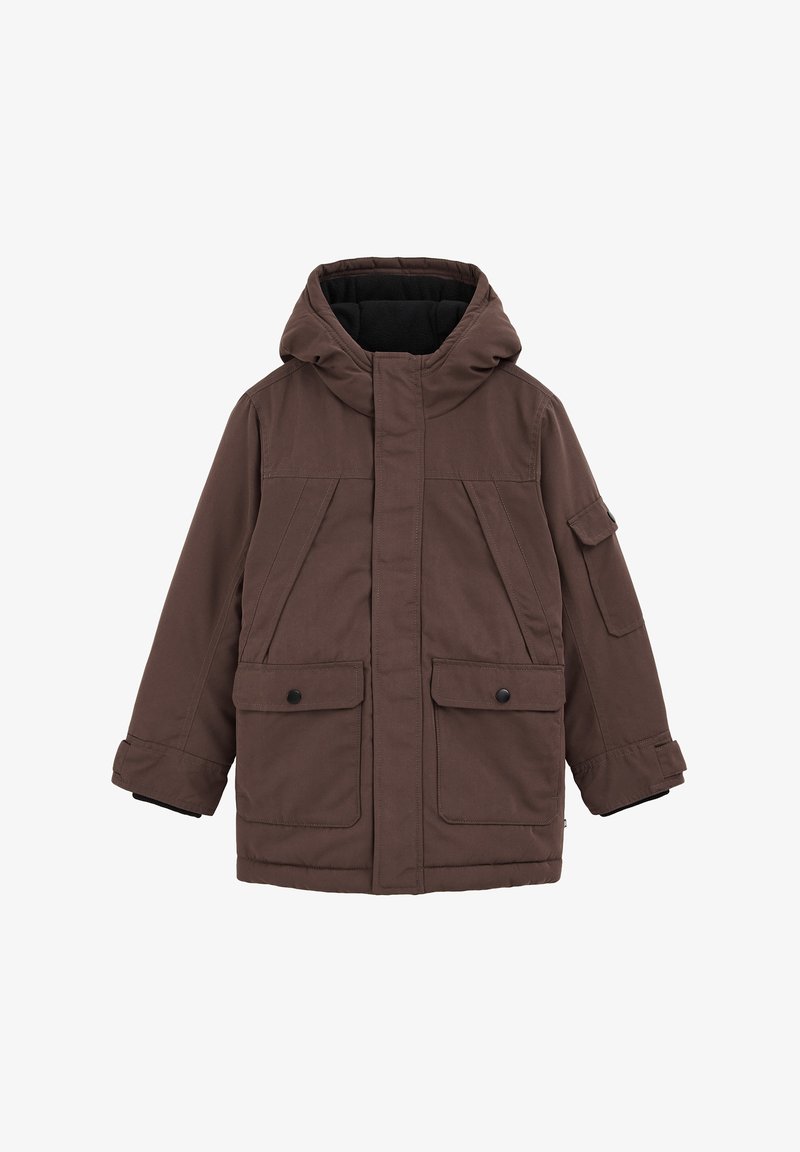 Blue Ridge Marron WE Fashion BLUE RIDGE - Parka - dark brown/marrón oscuro - Zalando.es