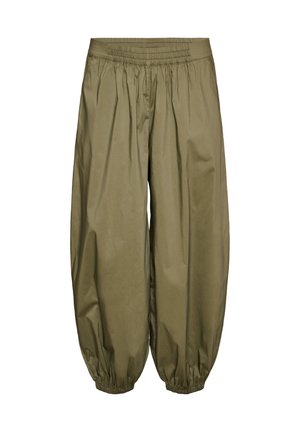 Zizzi, BALLONHOSE MIT TASCHEN UND ELASTISCHEM BUND - Broek - grün