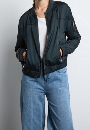 Bomberjakke - mottled green