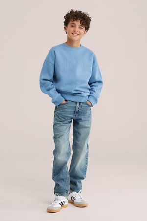 WE Fashion, BLUE RIDGE - Straight leg jeans - green blue