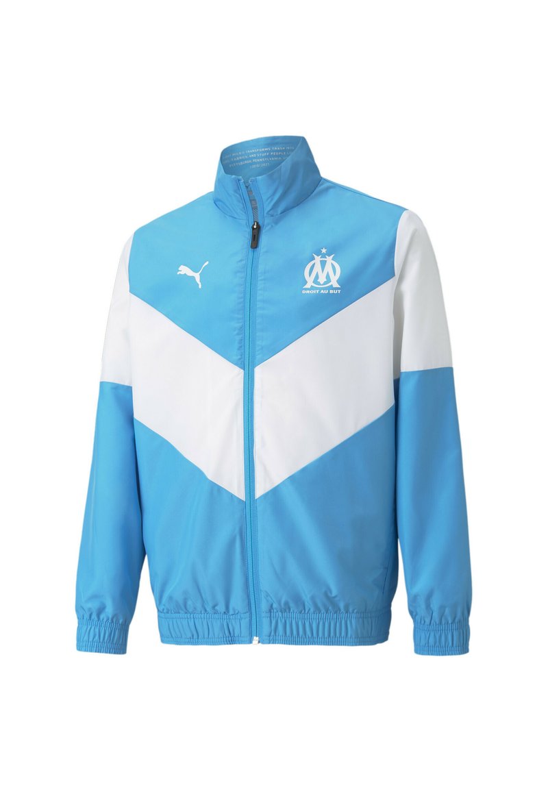 Kinder Jacken | Puma OM PREMATCH YOUTH UNISEX Trainingsjacke bleu azur-puma white/blau - IC85814 Kinder Jacken | Puma OM PREMATCH YOUTH UNISEX Trainingsjacke bleu azur-puma white/blau - IC85814