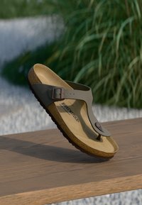 Birkenstock - GIZEH UNISEX - Sandaler m/ tåsplit - stone Miniaturebillede 1