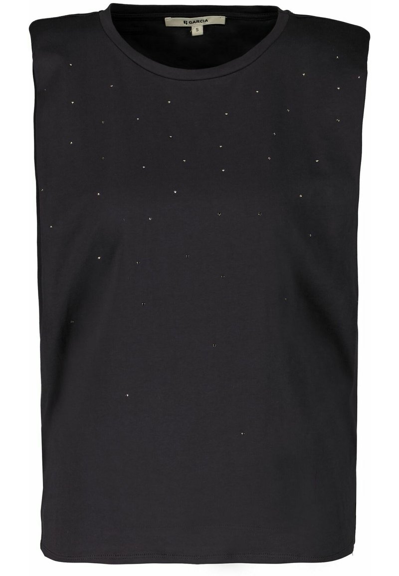 Damen T-Shirts | Garcia Top antracite/grau - SM80310 Damen T-Shirts | Garcia Top antracite/grau - SM80310