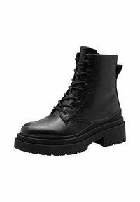 Tamaris Botines con plataforma - black matt