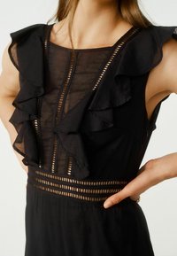 Next RUFFLE REGULAR FIT - Maksimekko - black