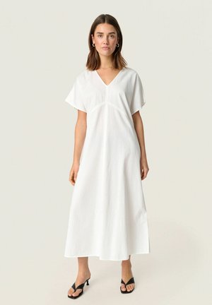 BAMONE FLARED CAMPAIGN - Maxi dress - broken white