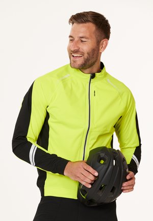 Cycling jacket - safety yellow