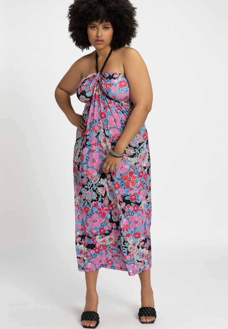 Ulla Popken Maxikleid - pink - Zalando.de