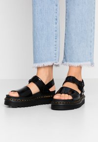 Dr. Martens - VOSS - Sandalias con plataforma - black Imagen en miniatura 1