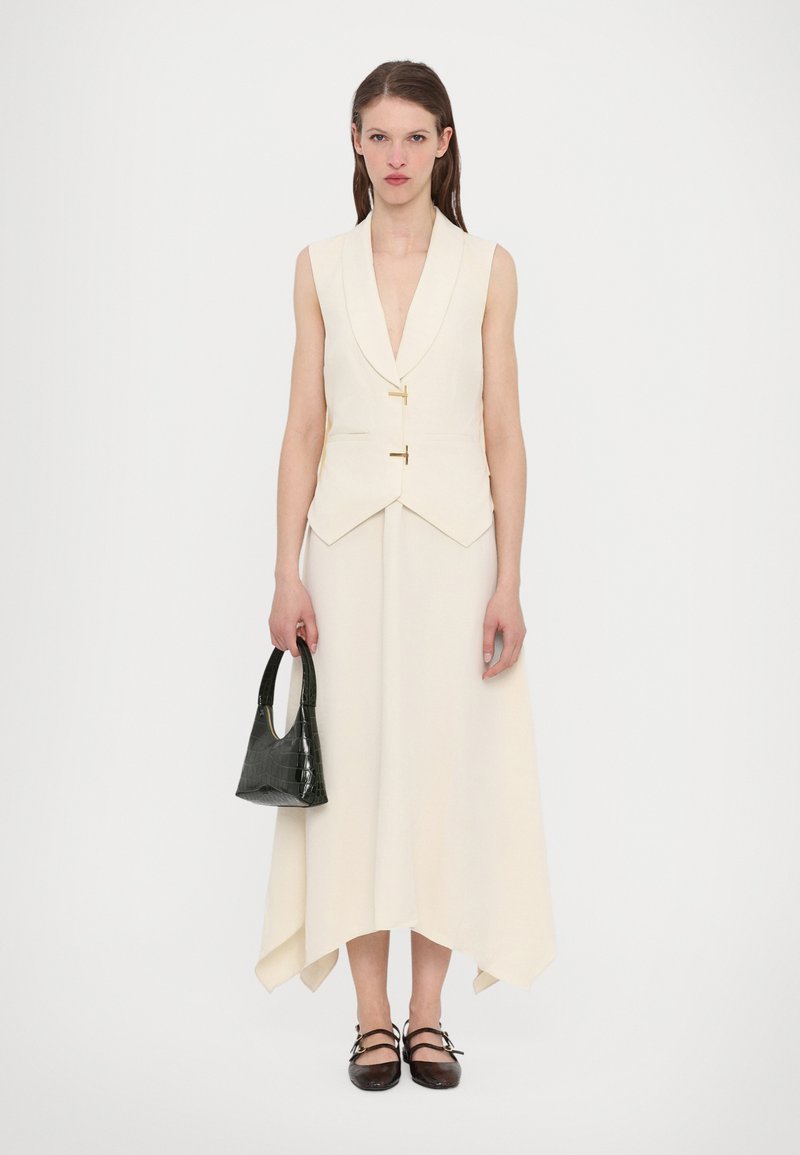 sachin and babi light blue dress Handkerchief Hem Midi Dress