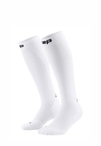 RUN COMPRESSION TALL 5.0 - Knee high socks - white