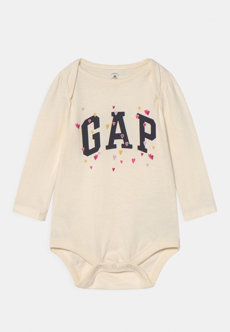 GAP LOGO TODDLER GIRL Long sleeved top ivory frost/offwhite
