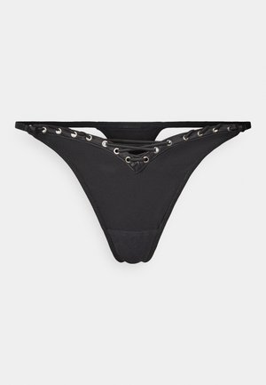 Hunkemöller PINA TANGA - Thong - caviar