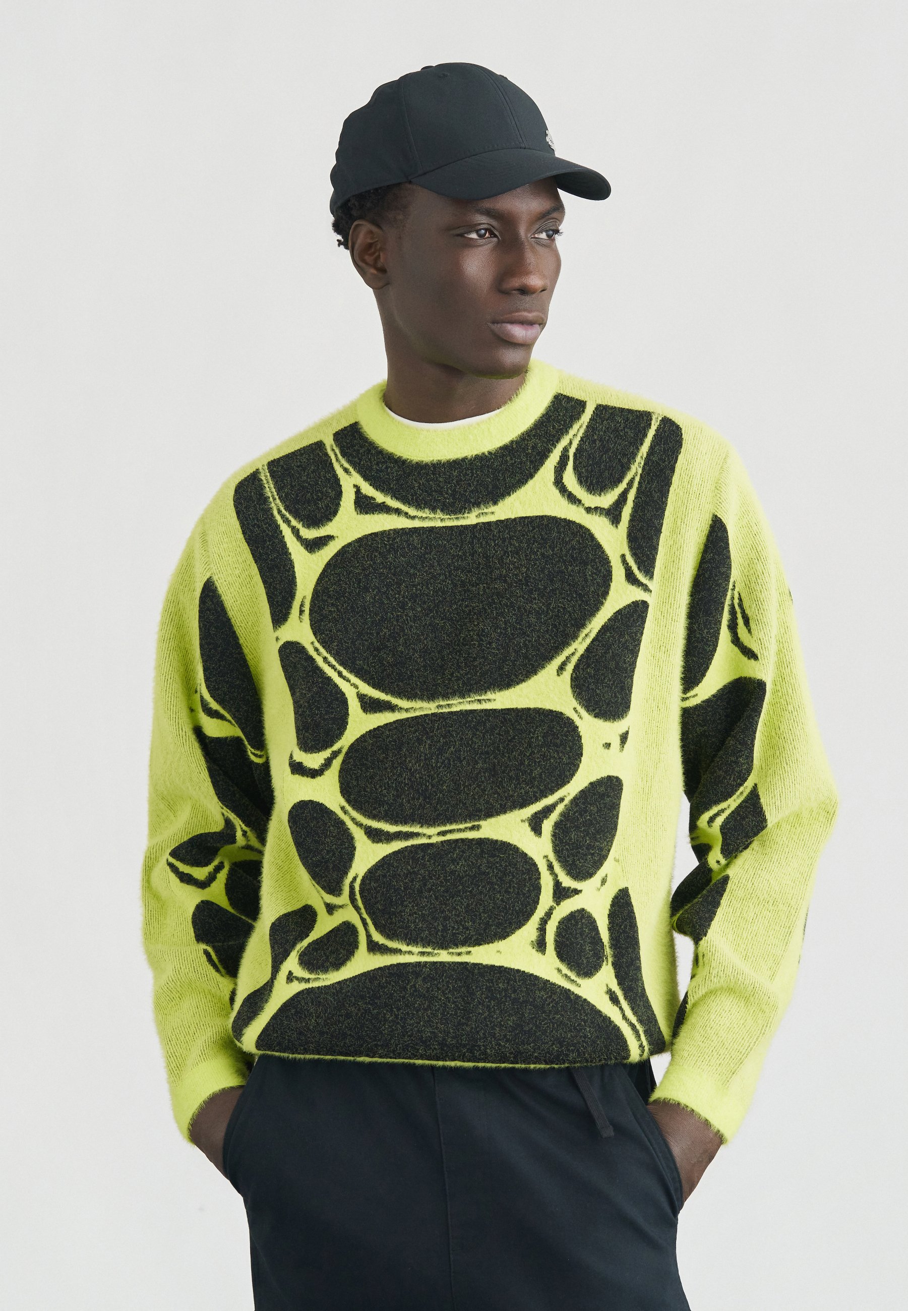 Nike Sportswear JELLY CAGE SWEATER - Jumper - black - Zalando.co.uk