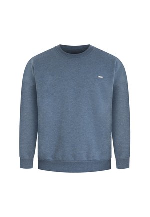 Smilodox, KADE CASUAL - Sweatshirt - blau melange