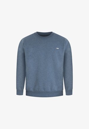 Smilodox, KADE CASUAL - Sweatshirt - blau melange