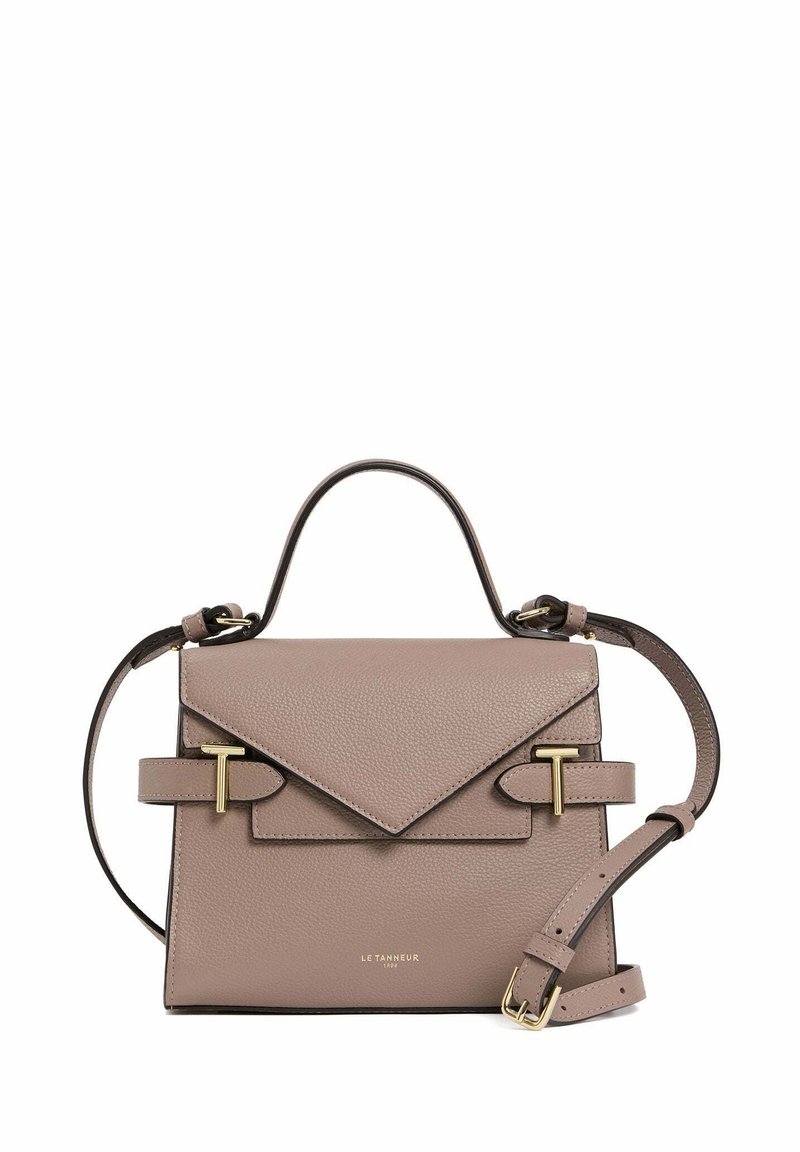 Le Tanneur PETIT DOUBLE RABAT - Borsa a mano - nude