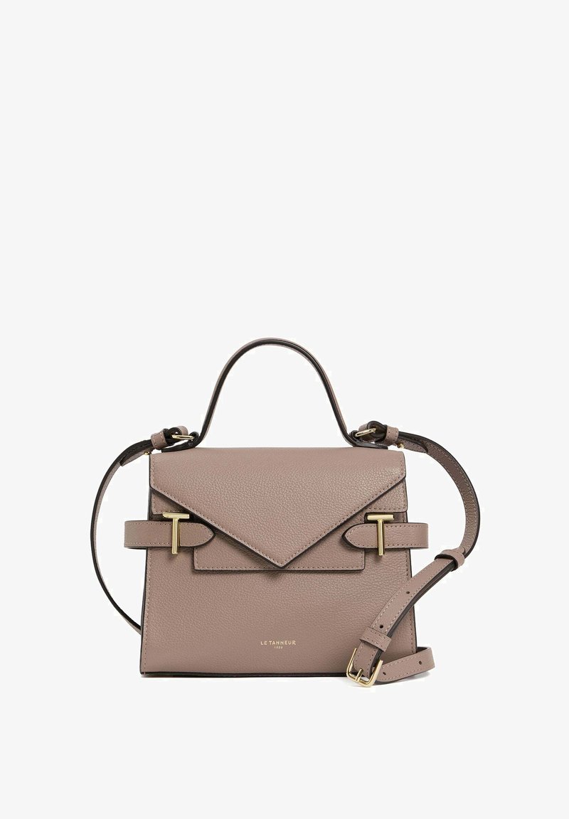Le Tanneur PETIT DOUBLE RABAT - Borsa a mano - nude