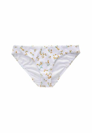 Bikini apakšdaļas - white ditsy floral