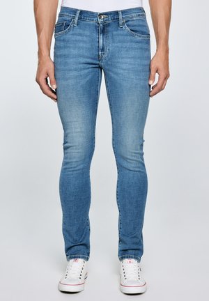 JEFFRAY - Kitsa lõikega teksad - denimblau