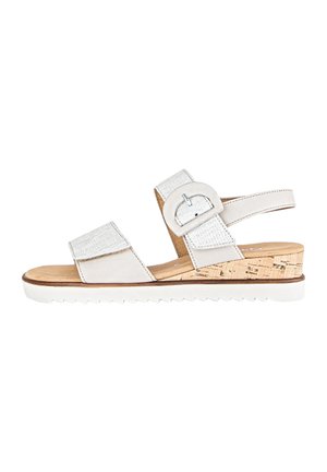 Plateausandalette - blanc