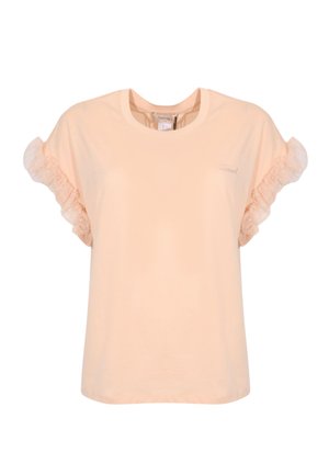 TWINSET, Camiseta estampada - peach pink