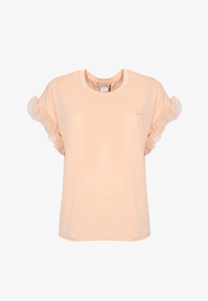 TWINSET, Camiseta estampada - peach pink