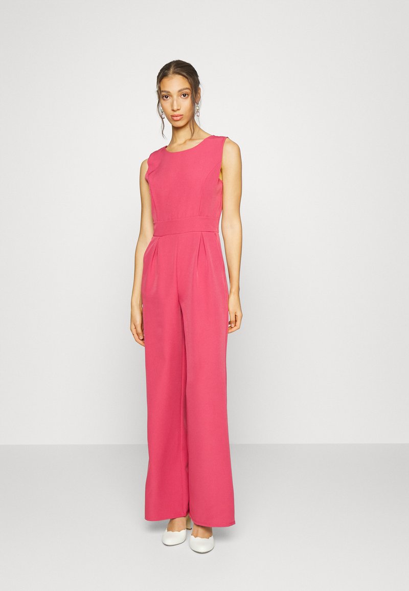 WAL G. EILEEN WIDE LEG - Macacão - magenta