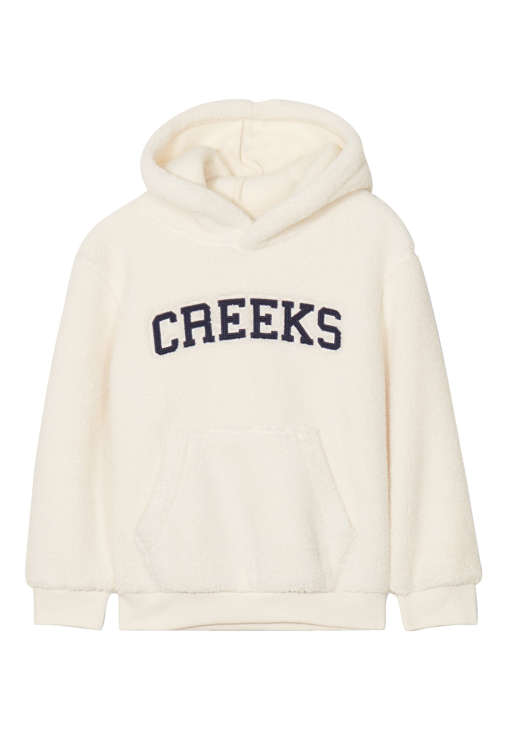 Sweat À Capuche Graphique Split Relaxed - Blanc | 's® BE
