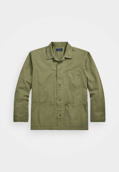 Polo Ralph Lauren TWILL OVERSHIRT - Πουκάμισο - garden trail