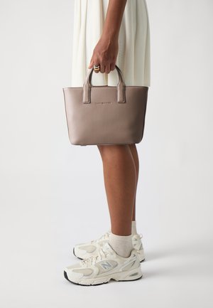 LOGOTAPE MINI TOTE - Handbag - coastal taupe