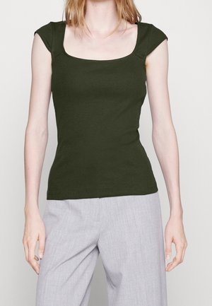 Camiseta básica - dark green