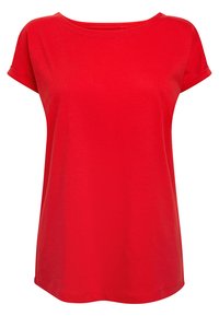 CAP SLEEVE - Nyomott mintás póló - red