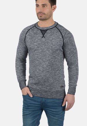 SDTHIAN - Strickpullover - black