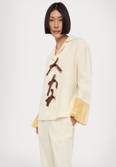 Sleeper CRUSOE PANTS - Hlače - white asparagus